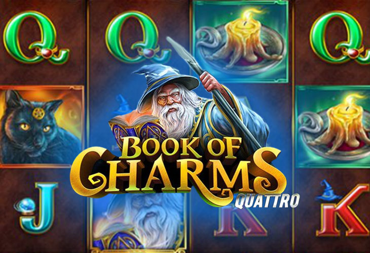 Book of Charms Quattro - Stakelogic slot at Davincis Gold Casino Casino