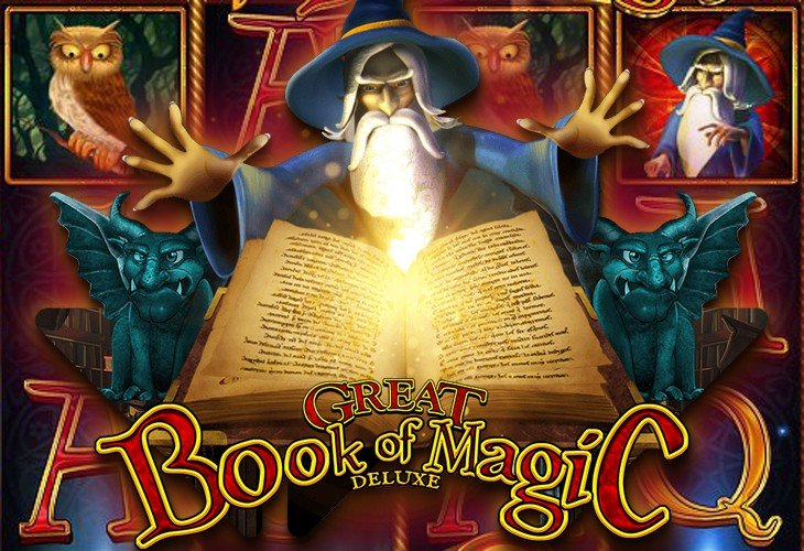 Great Book of Magic Deluxe - Wazdan slot at Davincis Gold Casino Casino