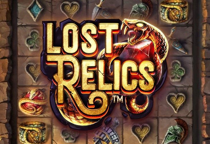 Lost Relics - NetEnt slot at Davincis Gold Casino Casino