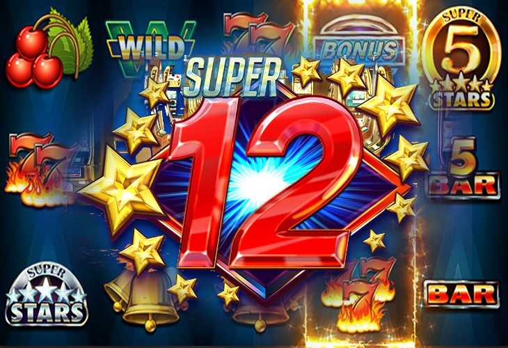 Super 12 Stars - Red Rake slot at Davincis Gold Casino Casino