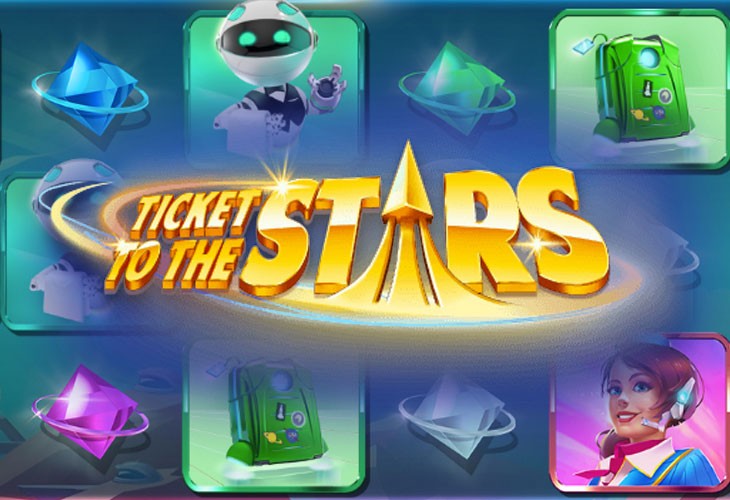 Ticket to the Stars - Quickspin slot at Davincis Gold Casino Casino